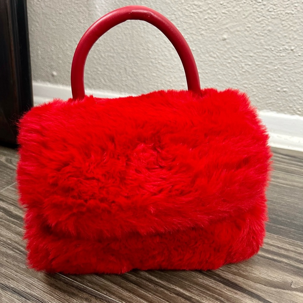 Mini fuzzy bag